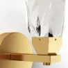 Goldene Wandleuchte - Luxe image 7