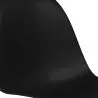 Bürostuhl mit Armlehnen - Rollender Schreibtischstuhl - Schwarzes Gestell Denisse image 7