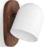 Wandleuchte aus Holz und Metall - Guee image 7
