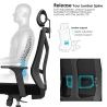 Ergonomischer Bürostuhl mit Rollen und Armlehnen - Ergal image 7