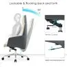 Ergonomischer Bürostuhl mit Rollen und Armlehnen - Series image 7