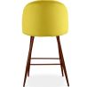 Samtgepolsterter Hocker - Skandinavisches Design - 66cm - Evelyne image 7