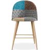 Gepolsterter Hocker im Patchwork-Stil - Skandinavischer Stil - 66cm -  Evelyne  image 7