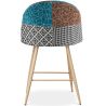 Gepolsterter Hocker im Patchwork-Stil - Skandinavischer Stil - 66cm -  Evelyne  image 7