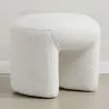 Hocker Gepolstert mit Bouclé-Stoff - Vieire image 7