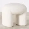 Hocker Gepolstert mit Bouclé-Stoff - Vieire image 7