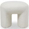 Hocker Gepolstert mit Bouclé-Stoff - Vieire image 7