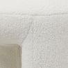 Hocker Gepolstert mit Bouclé-Stoff - Vieire image 7