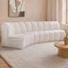 Modulares Sofa - Bezogen mit Bouclé - 3 Module - Herridon image 7
