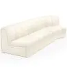 Modulares Sofa - Bezogen mit Bouclé - 3 Module - Herridon II image 7