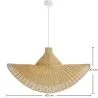 Rattan-Deckenlampe - Boho-Bali-Stil - Sona image 7