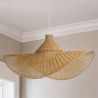 Rattan-Deckenlampe - Boho-Bali-Stil - Sona image 7