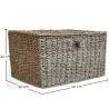 Korb aus Naturfasern mit Deckel - 40x30CM - Baulera image 7