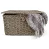 Korb aus Naturfasern mit Deckel - 40x30CM - Baulera image 7