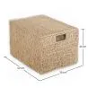 Korb aus Naturfasern mit Deckel - 40x30CM - Maracay image 7