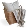 Rattankorb mit Griffen - 45x35CM - Luisa image 7