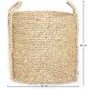 Korb aus Naturfasern mit Griffen - 30x30CM - Taral image 7