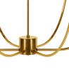 Goldene Deckenleuchter mit 6 Schirmen - Arena image 7