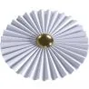 Wandlampe Wandleuchte Blume aus weißem und goldenem Metall - 40CM image 7
