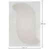 Großer Teppich im Zeitgenössischen Modernen Design - Beige (290x200 cm) - Buka image 7