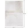 Großer Teppich im Zeitgenössischen Modernen Design - Beige (290x200 cm) - Awa image 7