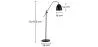 Stehlampe – Stehlampe im minimalistischen Stil – Metall – Beeb image 7