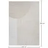 Großer Teppich im Zeitgenössischen Modernen Design - Beige (290x200 cm) - Ryng image 7