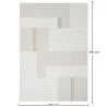 Großer Teppich im Zeitgenössischen Modernen Design - Beige (290x200 cm) - Qara image 7