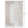 Großer Teppich im Zeitgenössischen Modernen Design - Beige (290x200 cm) - Loru image 7