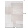 Großer Teppich im Zeitgenössischen Modernen Design - Beige (290x200 cm) - Xasa image 7