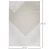 Großer Teppich im Zeitgenössischen Modernen Design - Beige (290x200 cm) - Escara image 7