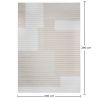 Großer Teppich im Zeitgenössischen Modernen Design - Beige (290x200 cm) - Vistu image 7