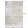 Großer Teppich im Zeitgenössischen Modernen Design - Beige (290x200 cm) - Vistu image 7
