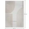 Großer Teppich im Zeitgenössischen Modernen Design - Beige (290x200 cm) - Lubida image 7