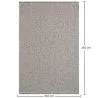 Großer Teppich im zeitgenössischen und modernen Design - Beige (160x230 cm) - Ware image 7