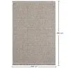 Großer Teppich mit Zeitgenössischem und Modernem Design - Beige (200x290 cm) - Harbor image 7