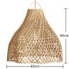  Boho-Stil Rattan Hängeleuchte - Rodric image 7
