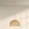 Rattan Hängeleuchte - Boho Bali - Capril image 7