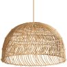 Rattan Hängeleuchte - Boho Bali - Capril image 7