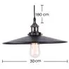 Deckenlampe - Industrie-Design-Pendelleuchte - Jack image 7