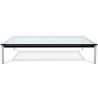 Quadratischer Couchtisch - Glas - 120 cm - Kart image 7