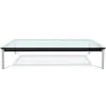 Quadratischer Couchtisch - Glas - 120 cm - Kart image 7