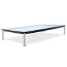 Quadratischer Couchtisch - Glas - 120 cm - Kart image 7