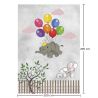 Großer Kinderteppich mit Fliegendem Elefanten-Design - Mehrfarbig (290x200 cm) - Yumal image 7