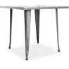 Quadratischer Esstisch im Industriedesign - Stylix image 7