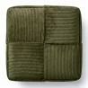 Quadratischer Pouf mit Kord-Bezug - Modernes Design - Cube image 7