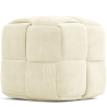 Quadratischer Pouf mit Kord-Bezug - Modernes Design - Cube image 7