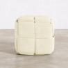 Quadratischer Pouf mit Kord-Bezug - Modernes Design - Cube image 7