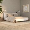 Doppelbett 160x200 CM - Gepolstert in Bouclé Stoff - Dream image 7
