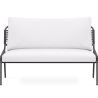 Outdoor-Sofa 135cm - Aluminium und Synthetisches Rattan - Brawma image 7